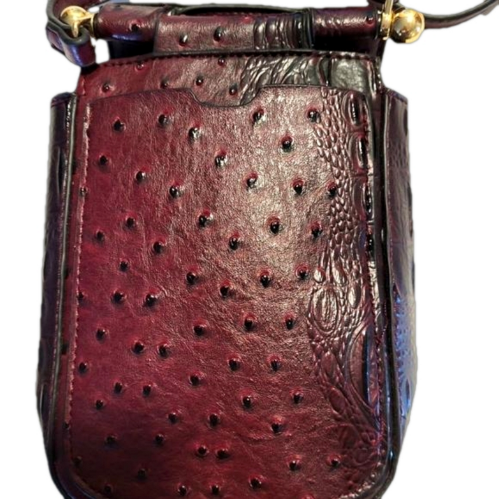 Unique Style Imitation Cordovan Crossbody Bag